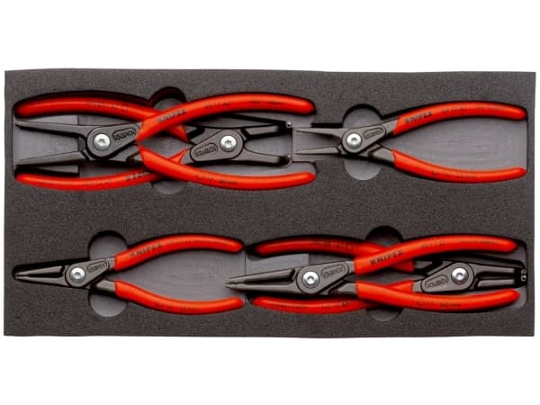 Knipex 00 20 01 V02, Tångset, Röd, 335 mm, 165 mm, 33 mm