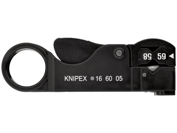 Knipex 16 60 05, Suojaava eristys, 75 g, Musta