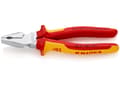 Miniatyrbild 1 av 5: Knipex 02 06 200, Lineman-tång, 2,5 cm, Stål, Plast, Orange, Röd, 200 mm