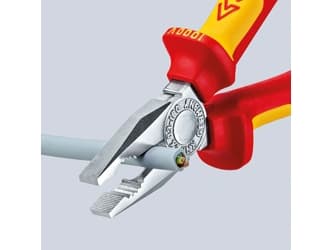 Knipex KP-0302180, Kaapelipihdit, Terästä, Sininen, Punainen, 54 mm, 180 mm, 21 mm