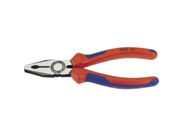 Knipex KP-0302180, Kaapelipihdit, Terästä, Sininen, Punainen, 54 mm, 180 mm, 21 mm