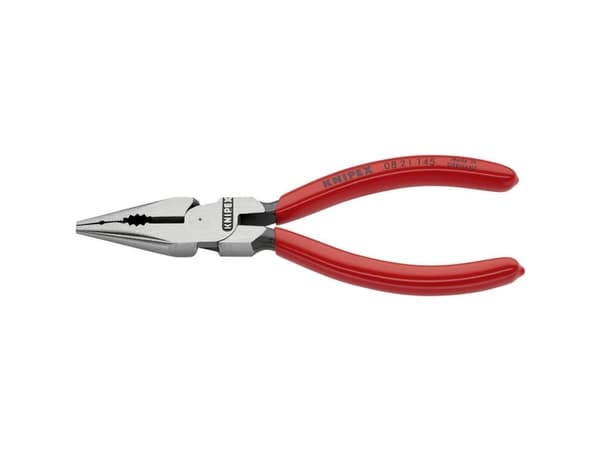 Knipex 0821145, Nesetang, Metall, Plast, Rød, 145 mm, 116 g