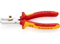 KNIPEX LAUS afisoleringstang 160mm max. Ø5mm eller 10mm² ledertværsnit, med stilleskrue