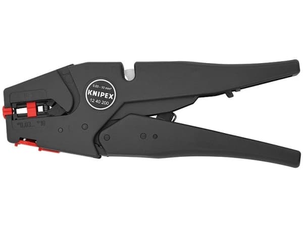 Knipex 12 40 200, Beskyttelses isolasjon, 202 g, Sort