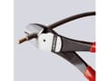Miniatyrbild 5 av 5: Knipex 74 02 180, Avbitartång, Kromvanadinstål, Plast, Blå, Röd, 180 mm, 273 g