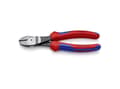 Miniatyrbild 2 av 5: Knipex 74 02 180, Avbitartång, Kromvanadinstål, Plast, Blå, Röd, 180 mm, 273 g