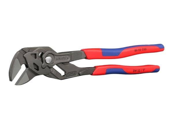 Knipex 86 02 250, Harmaa, Punainen, 5,2 cm, 60 mm, 250 mm, 17 mm