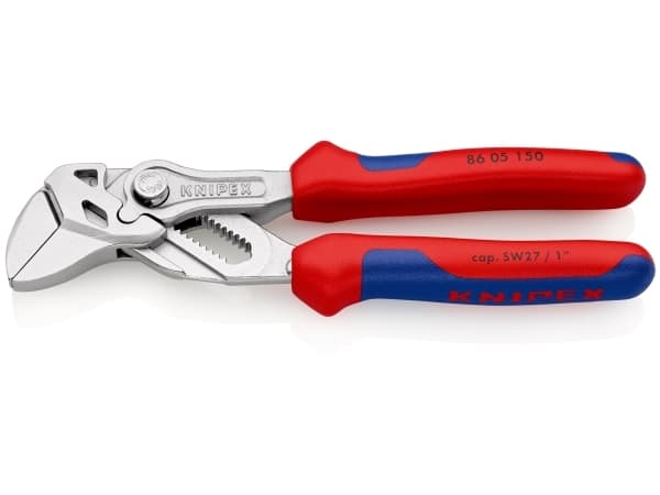 KNIPEX - Tunge- og spaltetang - 150 mm - maks. åpning: 27 mm