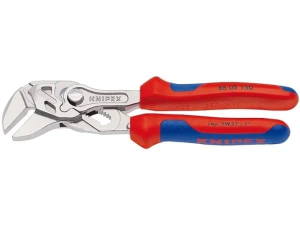 KNIPEX - Tunge- og spaltetang - 150 mm - maks. åpning: 27 mm