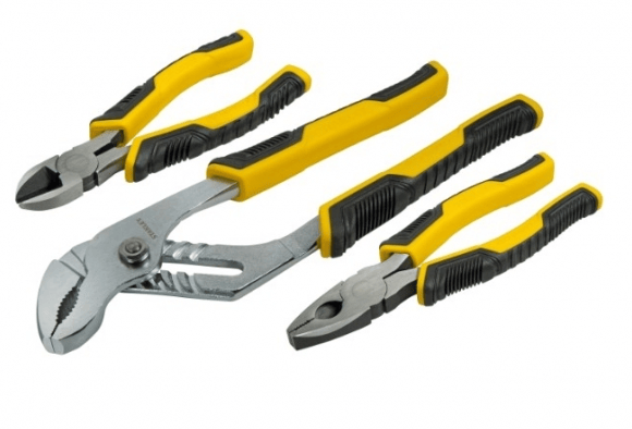 STANLEY ControlGrip - Tångsats - 3 delar