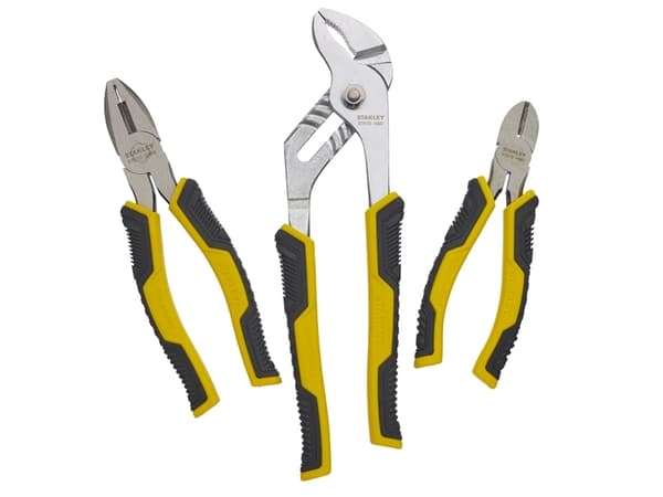 STANLEY ControlGrip - Tångsats - 3 delar