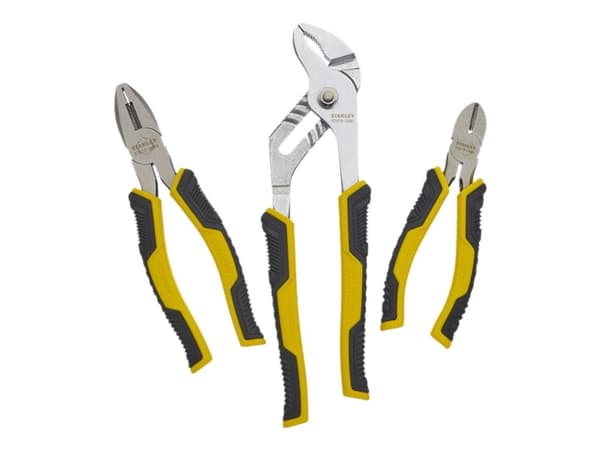 STANLEY ControlGrip - Tångsats - 3 delar