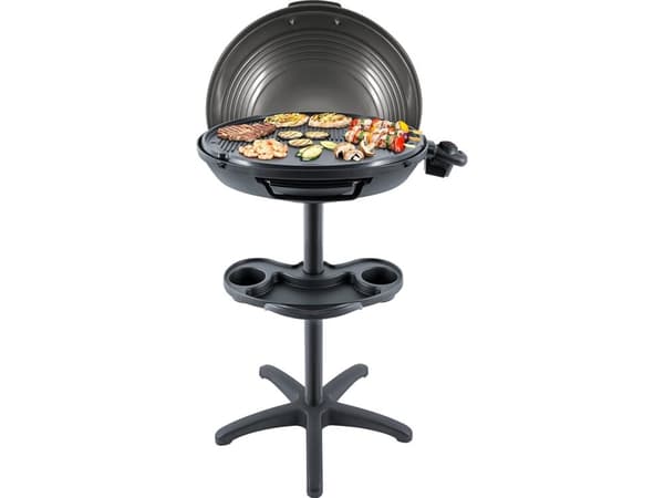 Steba VG 325, 2000 W, Grill, Elektrisk, Matstasjon, Griddle, Sort, Grå