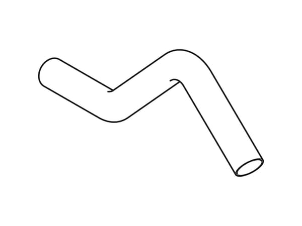 Geberit 20805, Slangekontakt, Karbon, Stål