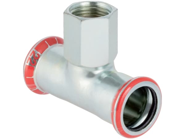 Geb. Mapress FZ T-kappale 42x1 - Geberit Mapress FZ T-kappale sisäkierre d42mm Rp1 d1=42mm Rp1 d1=42mm