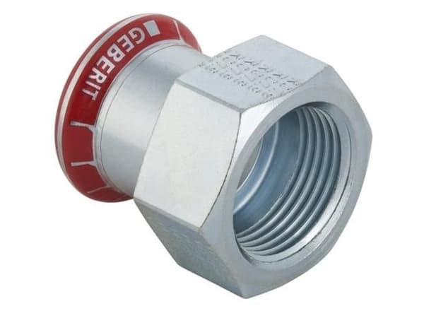Geberit Mapress FZ m/m 42x1 1/2 - Geberit Mapress FZ muf/muf w/udv.gevind d42mm R1 1/2 - Geberit Mapress FZ muf/muf w/udv.gevind d42mm R1 1/2