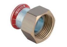 Geb. Mapress FZ overg 22x1 - Geberit Mapress FZ overg.stk w/overflow d22mm G1 - Geberit Mapress FZ overg.stk w/overflow d22mm G1