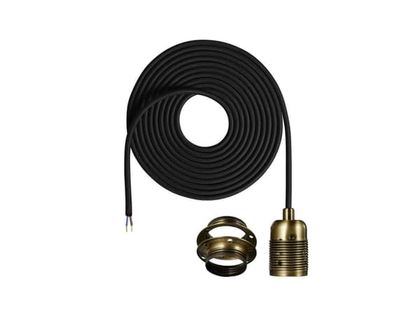 Nielsen Light P5 Fatningssæt - Messing Antik