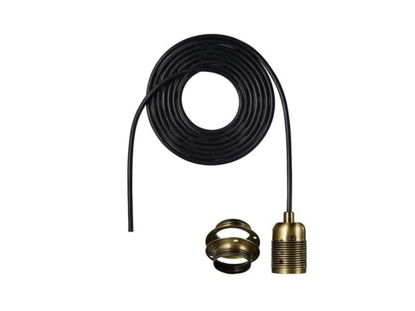 Nielsen Light P5 Fatningssæt - Messing Antik