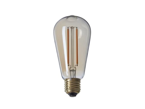 LED 2W PUDOTUSVALO DE LUXE KULTAINEN LASI