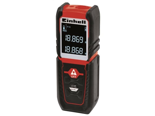 Einhell TC-LD 25, 25 m, 3 mm/m, Sort, Rød, AAA, 1,5 V, 90 g