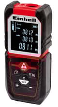 Miniatyrbilde 2 av 5: Einhell TC-LD 50, Laseravstandsmåler, m, Sort, Rød, Digitalt, 50 m, 0,05 m