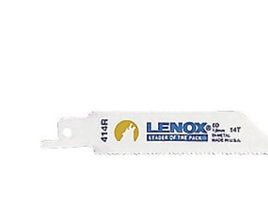 Lenox bajonettisahanterä 102mm - Bi-Metal 102X19X0.9mm 14TPI t/metalli 414r 5kpl