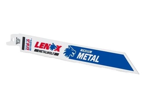 Lenox bajonetsavklinge 203mm - METALWOLF 203x19x0.9mm 18TPI t/metal 818r 5stk