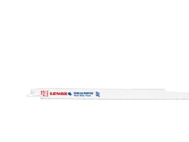 Lenox bajonettsågblad 305mm - Bi-Metal 305x20x1.3mm trä/metall 10/14TPI 110r 5 st