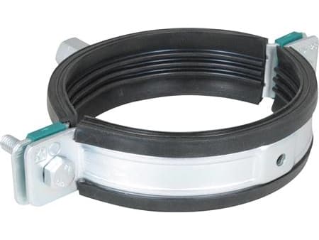 Walraven HD1501 rørb 159-169mm - BUP Svær 2-skrue rørbøjle med EPDM og 1/2'' gevind