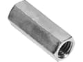 Miniatyrbilde 2 av 3: Walraven gevindmuffe M6x25mm - Elforzinket t. forlængelse af to gevindstyk. Æske af 100 stk