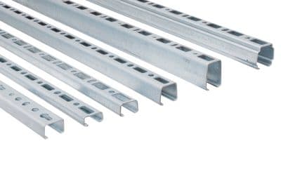 Walraven asennussarja 2m WM0 - Elforzinket RapidRail 27x18x1,2mm.