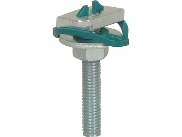 WALRAVEN BIS RapidRail® Hammerfix T-pultti M8x50mm, tykkelse 5,0mm, SW13, for skinne WM 0 til 35. Elforzinket