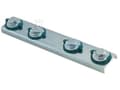 Miniatyrbilde 4 av 4: Walraven U-Samlelaske 200mm - Elforzinket til samling af RapidRail WM0, 1, 2.