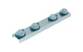 Miniatyrbilde 1 av 4: Walraven U-Samlelaske 200mm - Elforzinket til samling af RapidRail WM0, 1, 2.