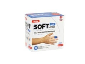 Plaster Soft Next Snøgg 6 cm x4.5 m Latexfri Blå til 115554,96 rl/krt