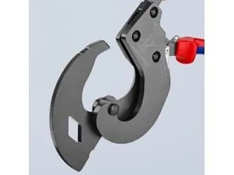 Knipex 95 32 340 SR, Sidekutter, 3,2 cm, Stål, Blå, Rød, 340 mm, 1,3 kg