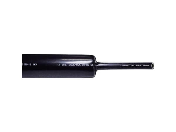 CellPack 144498 Krympeslange med lim Sort 21 mm Krympningshastighed:3:1 1 m