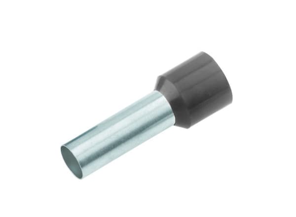 Cimco 182208, Kabeländhylsa, Plåtburk, Rak, Grå, Metallisk, Koppar, 4 mm ²