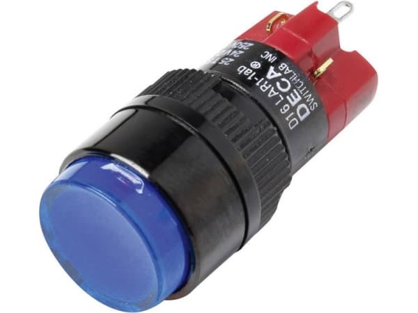 DECA D16LAR1-1abKB D16LAR1-1abKB Pressostat 250 V/AC 5 A 1 x Off/On Klikkende Blå IP40 1 stk