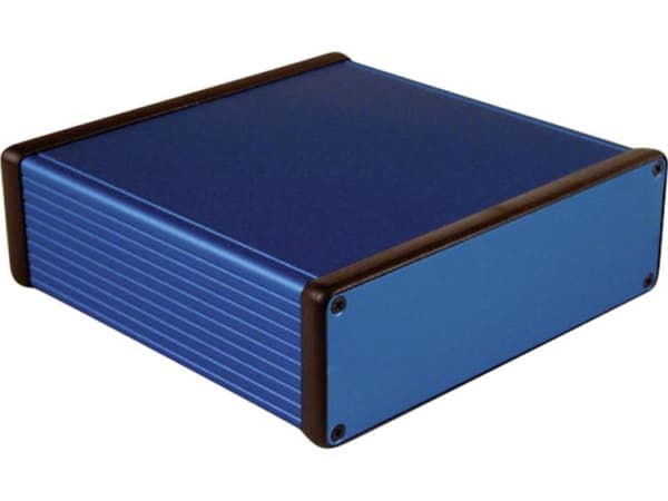 Hammond Electronics 1455T1601BU Universalkabinetti 160 x 165 x 51,5 Alumiini Blå 1 stk 1 stk