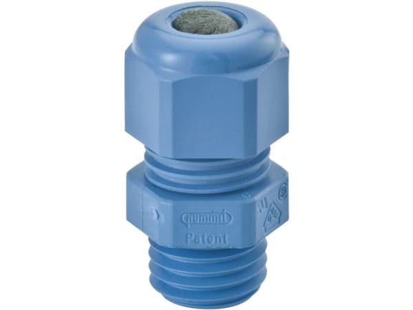 Ruuviliitos polyamidi Ø6-12mm IP68 sininen HSK-K-M20X 1.5