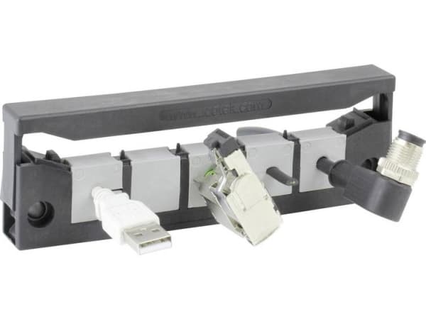 Icotek KEL-QUICK E5 Kaapelin läpivientilista Polyamidi Musta 1 kpl