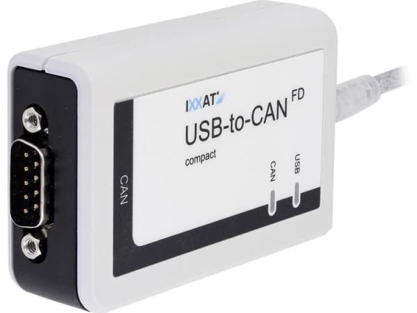 Ixxat 1.01.0351.12001 USB-till-CAN FD Kompakt CAN-omvandlare USB 5 V/DC 1 st