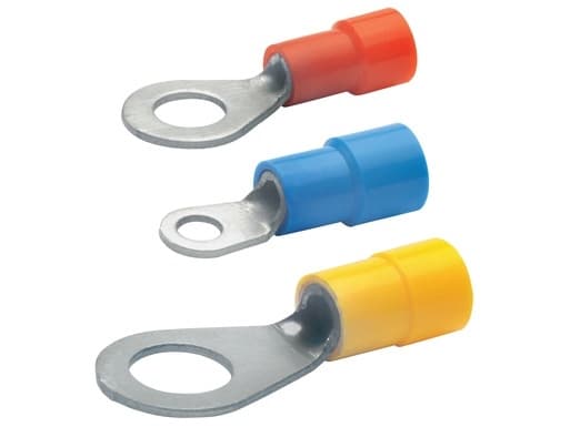 Klauke MK230B507, M4, M5, M6, Pin, plug, Sininen, Punainen, Hopea, Keltainen, Suora, 6 mm²