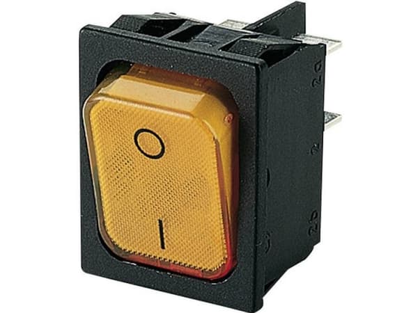 Marquardt 1835.3114 Vippekontakt 1835.3114 250 V/AC 20 A 2 x Off/On IP40 Klikkende 1 stk