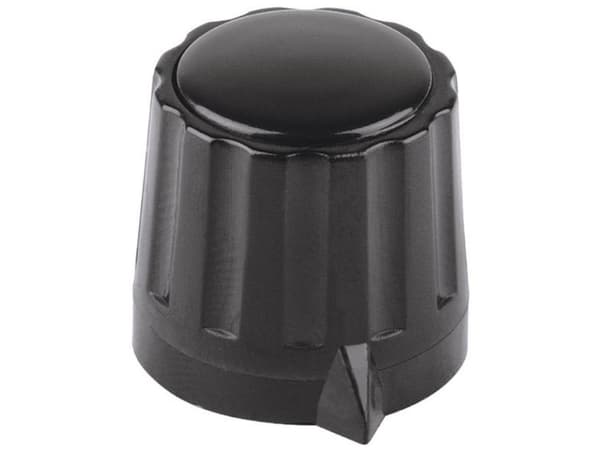 Mentor 334.6 Knob Black Ø Xh 36mm X 18.5mm 1 Pc
