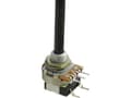 Miniatyrbild 1 av 2: PS Omeg PC20BU/PC1S CEPS F1 A100K Roterande potentiometer med omkopplare Mono 100 kΩ 1 st