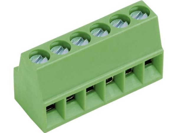 PTR AKZ692/12-2.54-V-GRÜN Skruvterminal 0,75 mm² Poltal 12 Grön 1 st