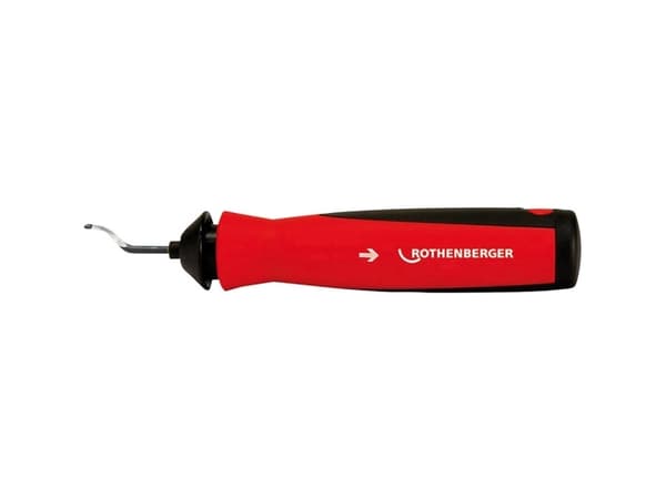 Rothenberger gratfix afgrater - Med 1 kniv, med knivmagasin i håndtaget